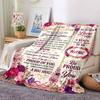 Granddaughter'S Love Blanket Customize Your Name Blanket Warm Comfortable And Soft Blankets Are Suitable For Home Lunch Break Blanket Office Sofa Sofa
