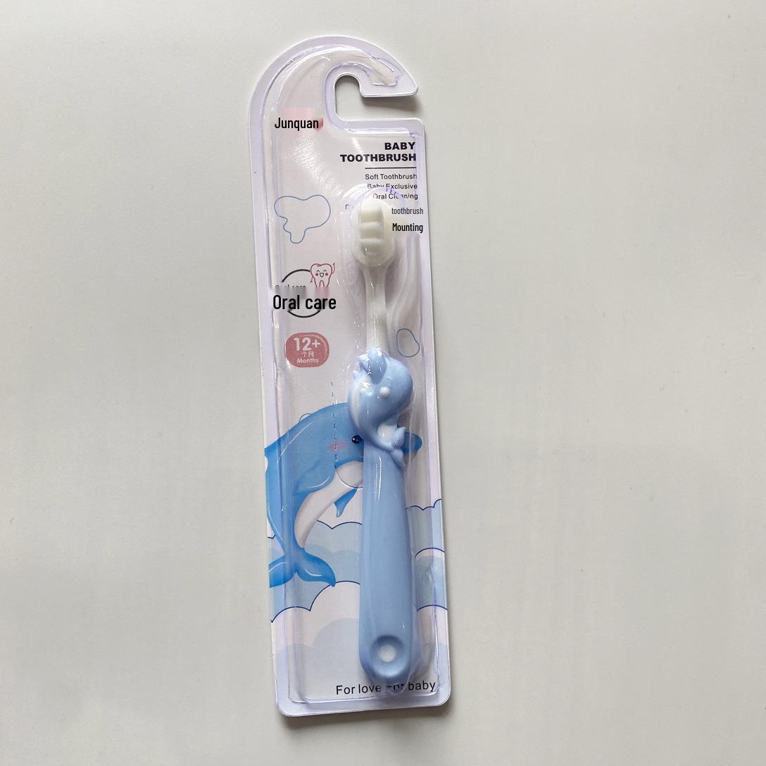Ultrasonic Welded Cartoon Soft Bristle Toothbrush for Children Aged 2-8, Customizable with Logo