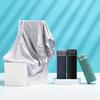 Men's Antibacterial Ice Silk Seamless Boxer Briefs - Plus Size, Breathable, Ultra-Thin Style