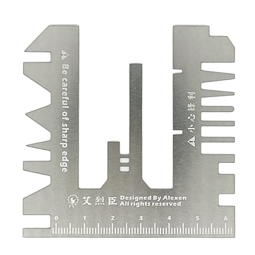 Cicogna PE Etched Parts Bending Tool, Assists Bending for Plastic Models, Gunpla, and AFV (Type A)