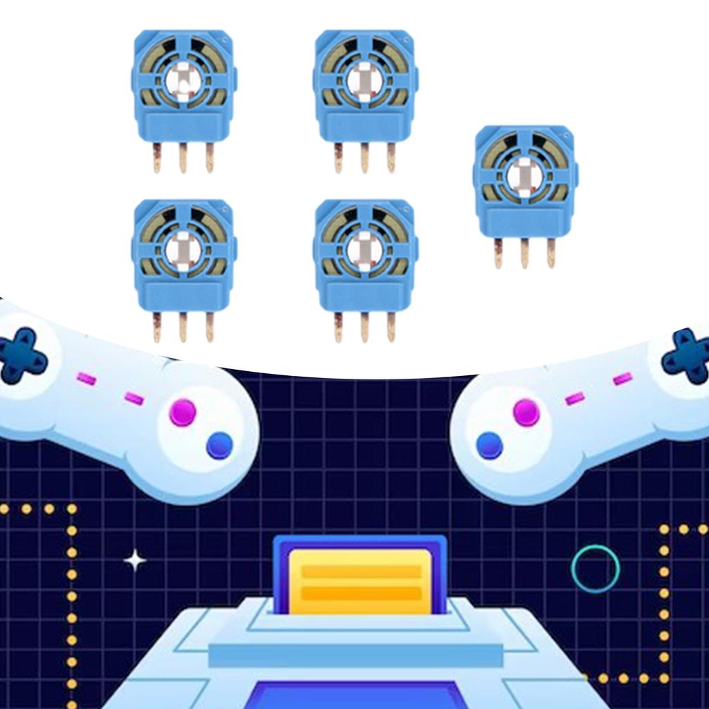 1/5/10Pcs 3D Analog Joystick Potentiometer Drift Fix PCB for PS5 Replacement Trim Pot Resistor Thumbstick Module Sensor