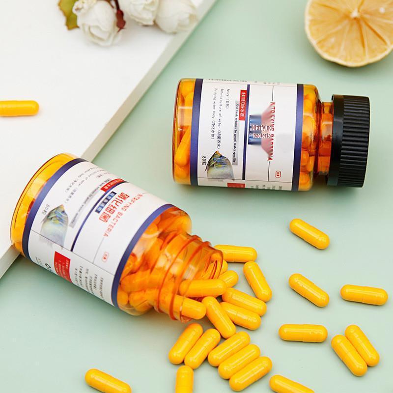 Nitrifying Bacteria Capsules - Deodorize Aquarium, Purify Water, Enhance Air Quality, Reduce Ammonia