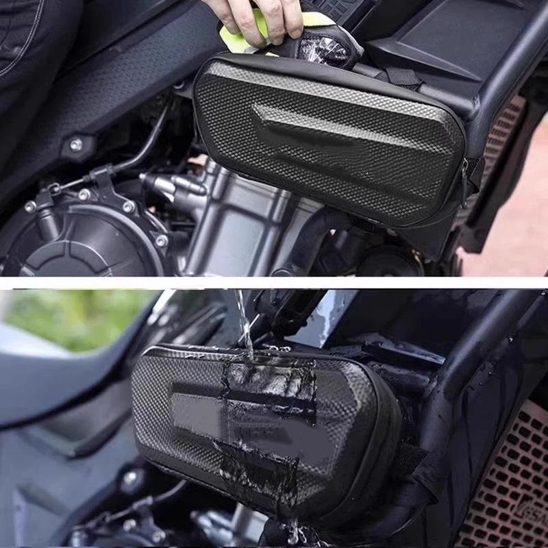 1/2Pcs Large-Capacity Motorcycle Side Bag – Universal Waterproof Multifunctional Saddlebag / Storage Pouch Motorcycle Accessory