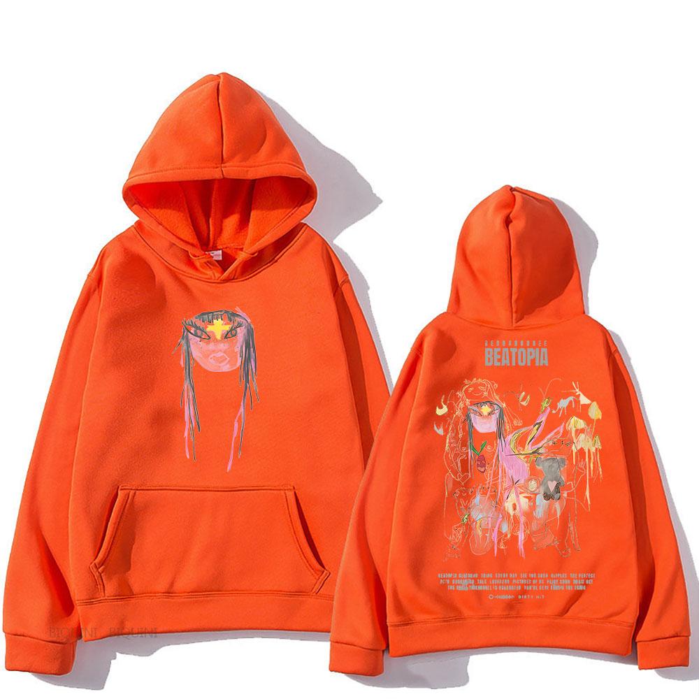 Beabadoobee Beatopia Hooded With Hooded Hip Hop Harajuku Sweatshirt Pop Fleece Clothing — фото 8