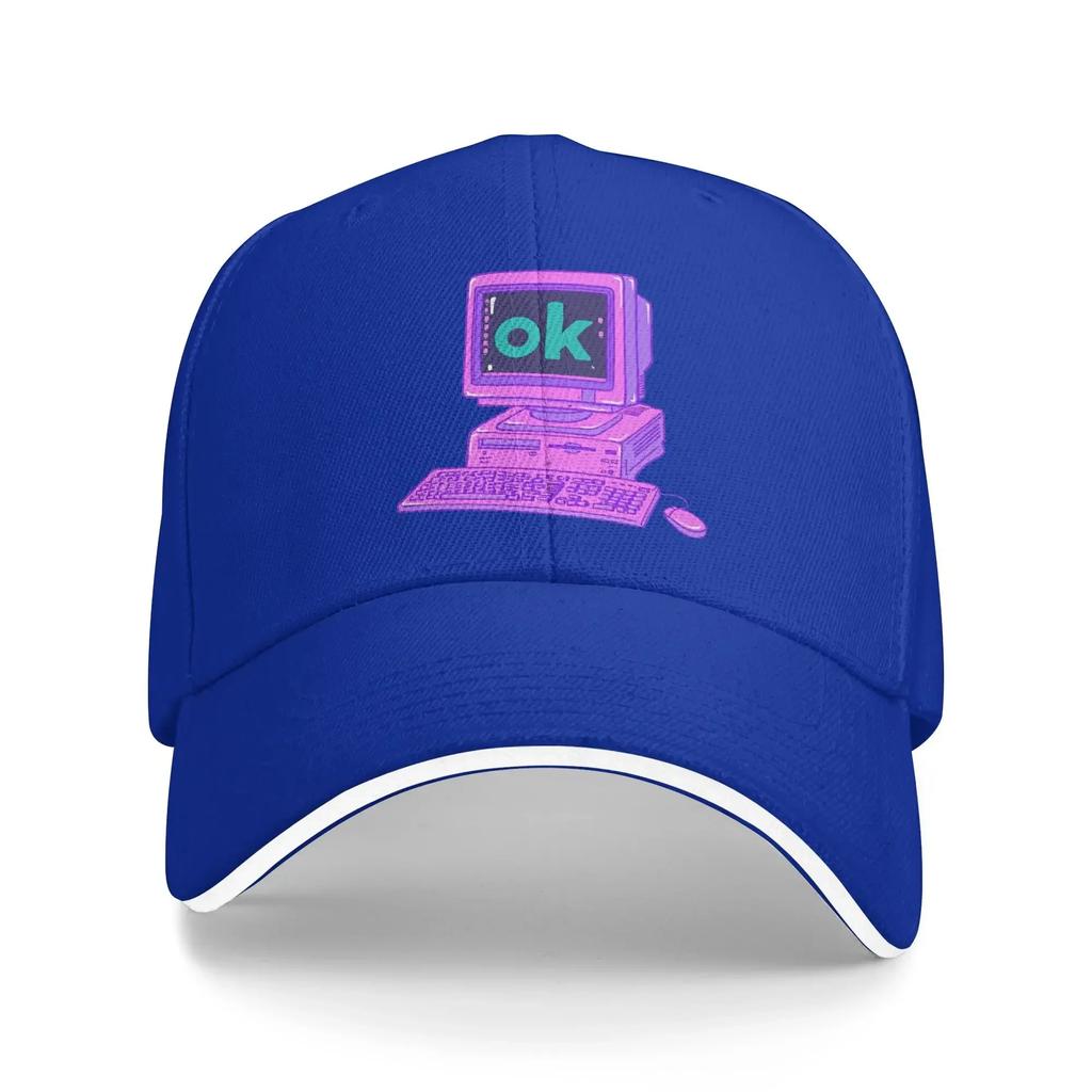 Summer Radiohead Baseball Cap Ok Computer Hunting Camping Classic Print Sun Trucker Hat Men Women High Quality Baseball Caps