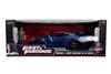 JADATOYS Fast Furious Diecast Car Nissan BRIAN 118 i Brian's GT-R (R35) z ŚWIATŁEM i