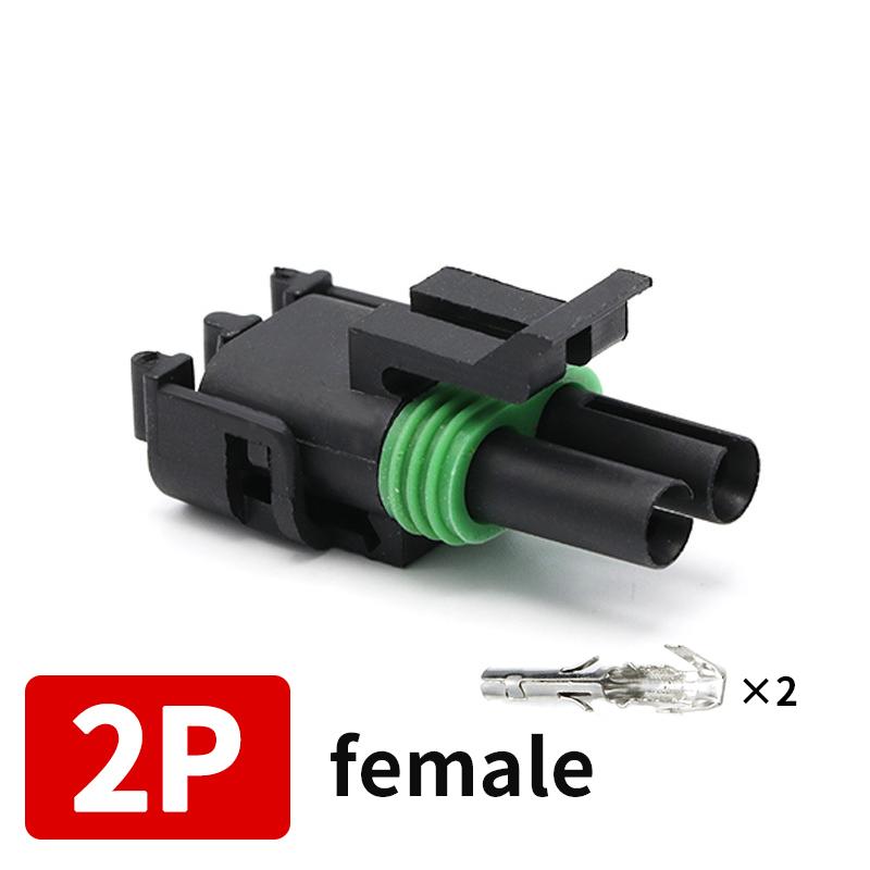Delphi 2.5 Serie Automobil Wasserdichter Stecker 1/2/3/4/6-Pin Stecker und Buchsen Haltech MAP TPS Kabelstecker für GM