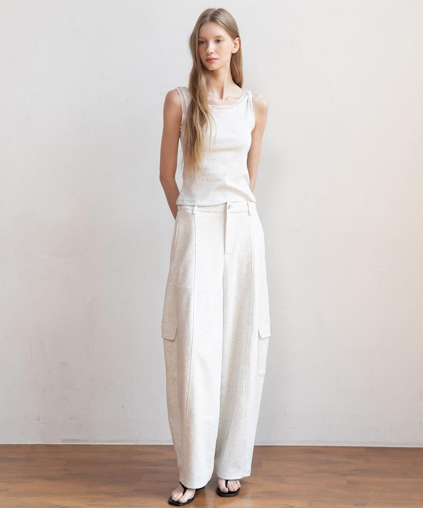 JMARKNEWYORK Pintuck Banded Pants_3Color
