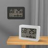 LCD-Digital-Thermometer und Hygrometer, Mini-elektronische Uhr, Feuchtigkeitssensor, Außen-Thermohygrometer
