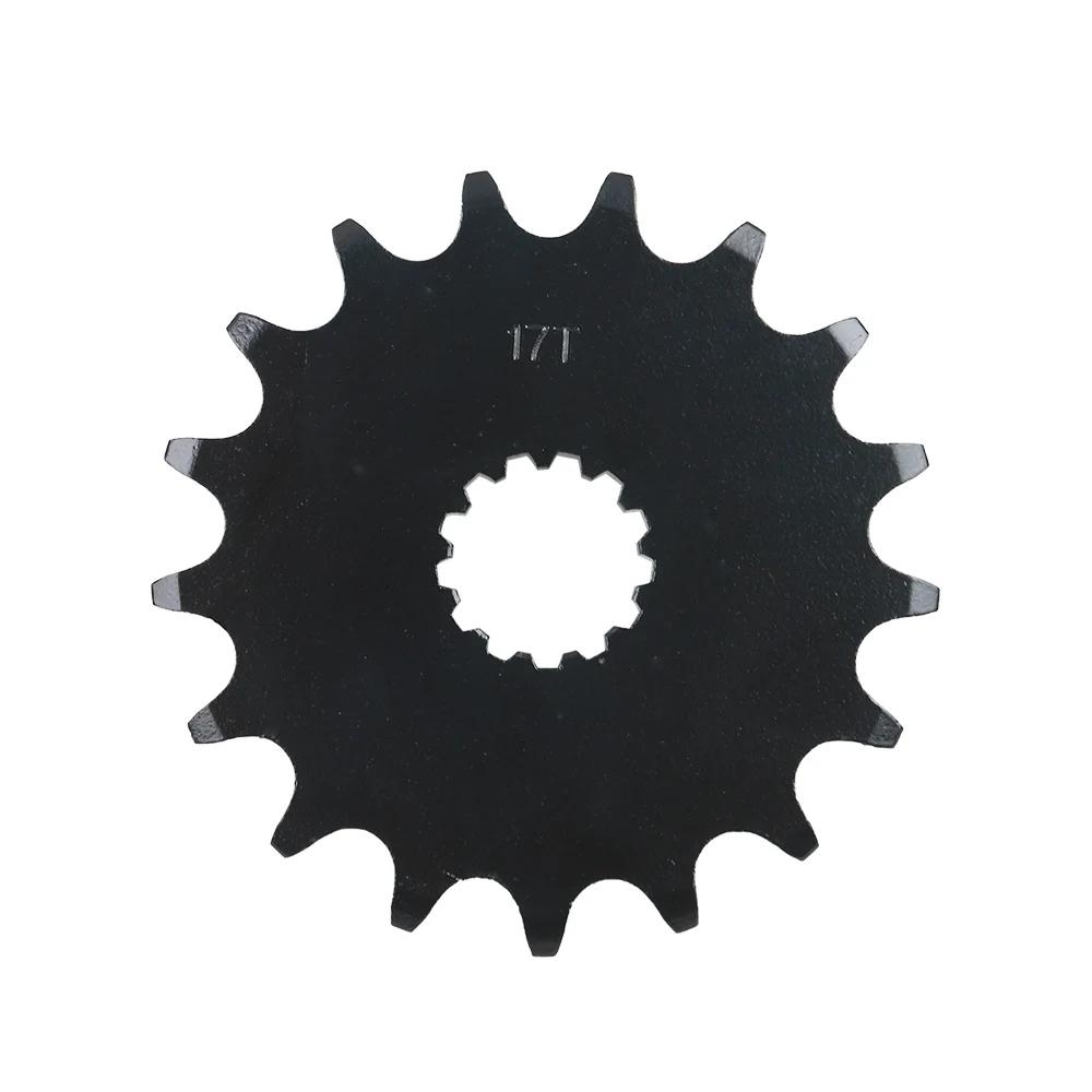 525 17T Front Sprocket Wheels For Suzuki GSR600 DL650 GSF650 Bandit SV650 GSR750 DL800 V-Strom DL1000 GSX-S1000 DL1050