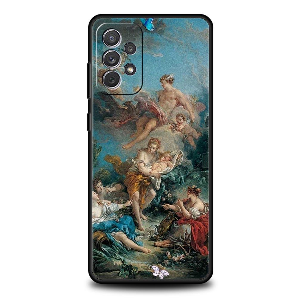 Renaissance art Painting Phone Case For Samsung A13 A51 A71 A41 A31 A21S A11 A01 A03S A12 A32 A52 A22 A23 A33 A53 A73 5G Cover
