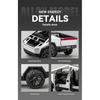 1/32 Tesla Cybertruck Zabawka Stop Off Road Diecast Metal Model Dźwięk i światło Pull Back Zabawka Prezent dla przyjaciół Dekoracyjne modne ozdoby