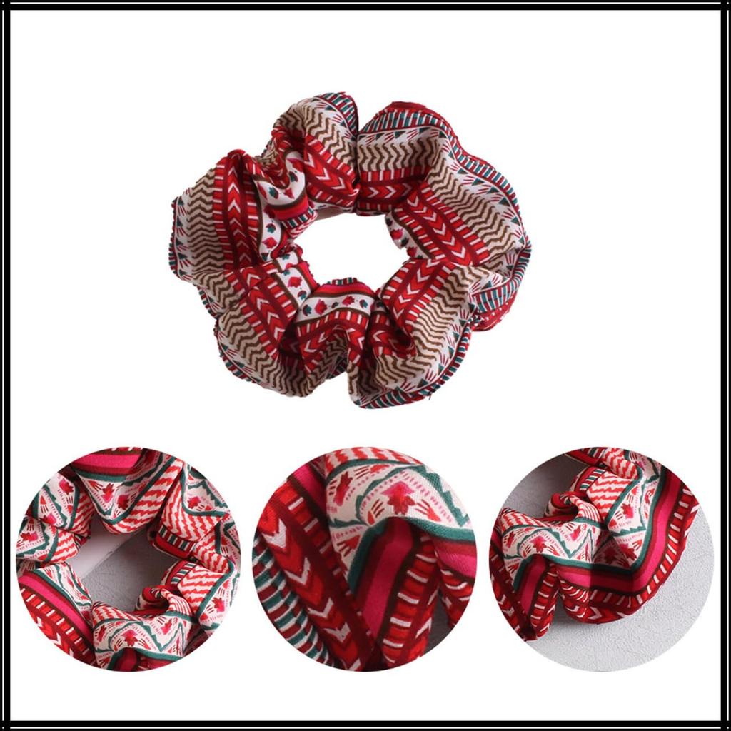 White Fang Scrunchie Hair Hair Hair Hair AZ554 Accessory, Tie, Ornament, Arrangement, Cute, Stylish, Women's, (Blue)