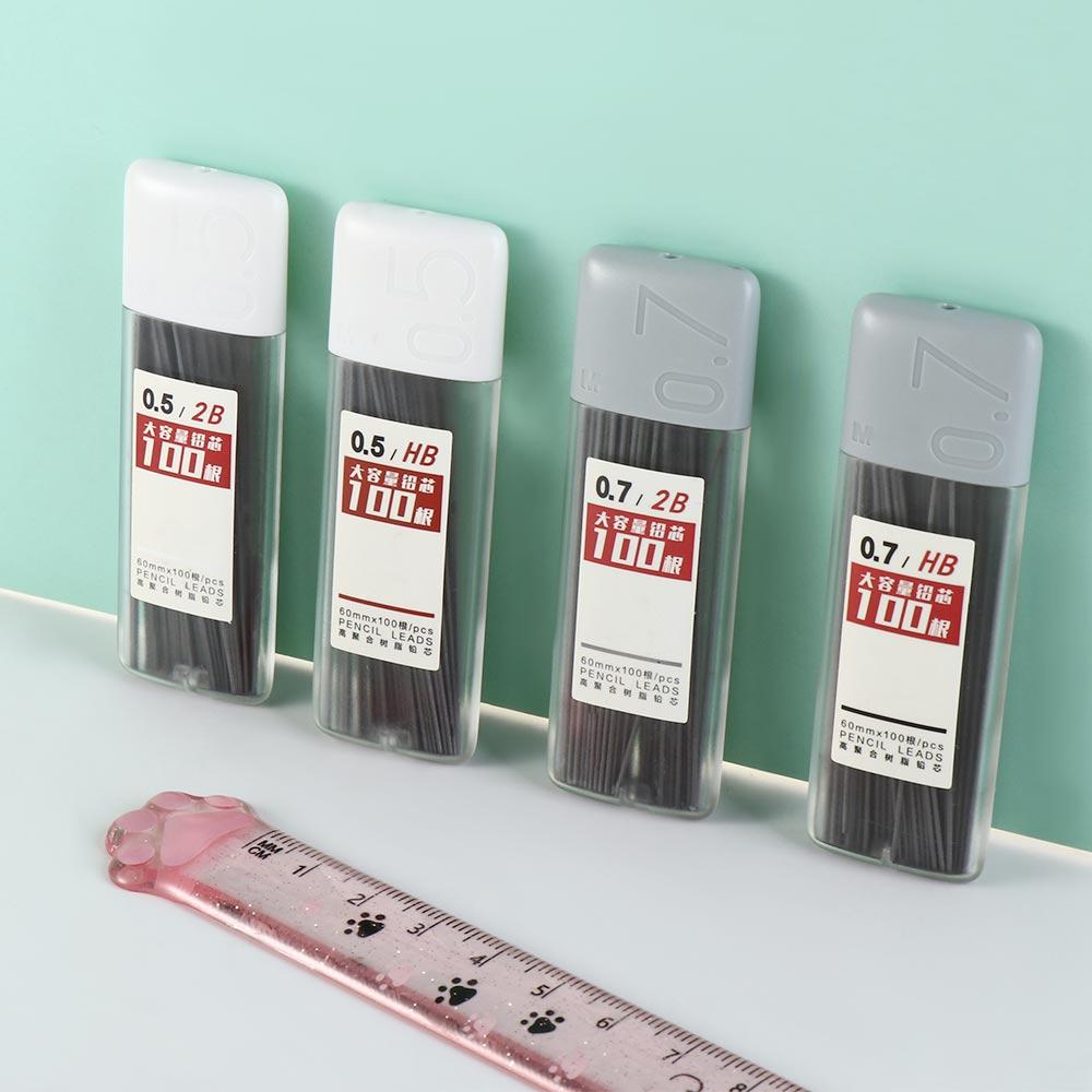 0,5/0,7 mm Art Sketch Lápis Núcleo Recarga Lápis Mecânico Minas Lápis Haste Lápis Núcleo Lápis Automático