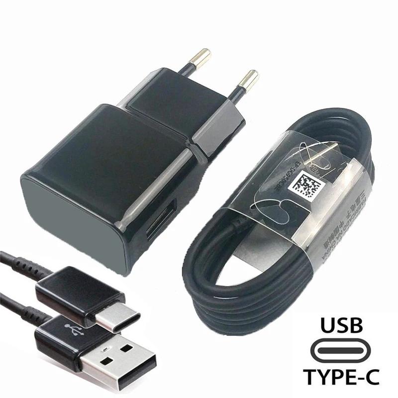 4FT Long USB-C Fast Charging Cable with 12W Power Adapter - Rapid Travel Charger for Samsung Galaxy