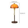 Vintage Brown Pendant Lamp Bauhaus Orange Pendant Light French Retro Dining Table Hanging Lamp Cafe LED Adjustable Chandelier