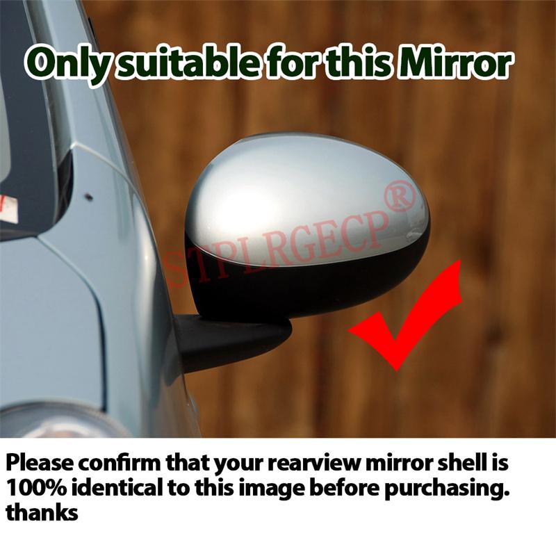 Stplrgecp Passenger Side Driver Side Left or Right Door Side Wing Mirror Glass Lens for Citroën C1 Peugeot 107 Toyota Aygo 05-14