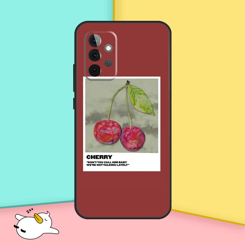 Cherry Pattern Case For Samsung Galaxy A36 A56 A16 A33 A13 A23 A52 A32 A12 A54 A34 A14 A53 A15 A35 A55 A17 Samsung A25