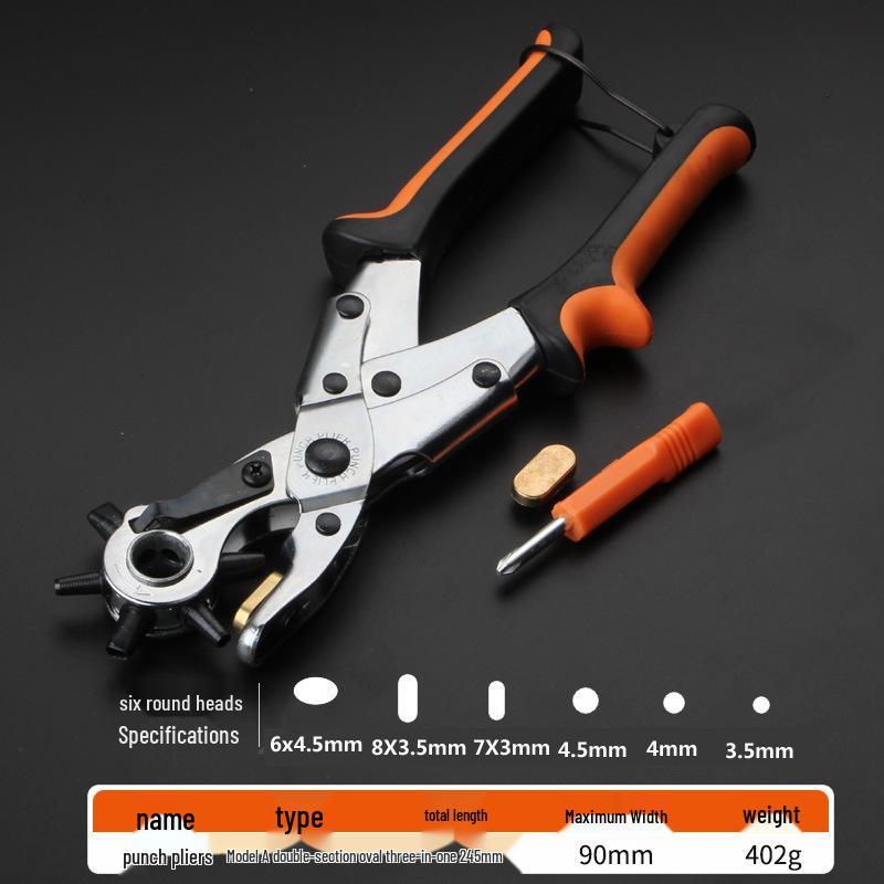 Kit de scule pentru nasturi cu capse: Set Bază Rivet & Perforator pentru Butoni Snap 633/655/831/201