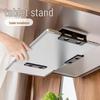Under-Desk Metal Laptop Hanging Storage Stand
