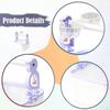 Bird Perch Parrot Stand,Feeding Cups Playgrounds Portable Playing Parrots Poop Stand Exercise for