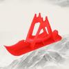 Wheelblades Sled Skiing Board Ski Plate Beach Skateboard Snow Scooter Ski Sled