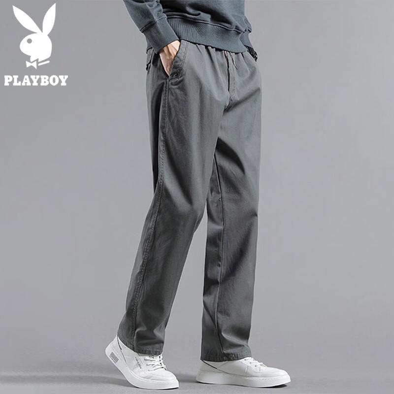

PLAYBOY Men s Casual Straight-Leg Cargo Pants M