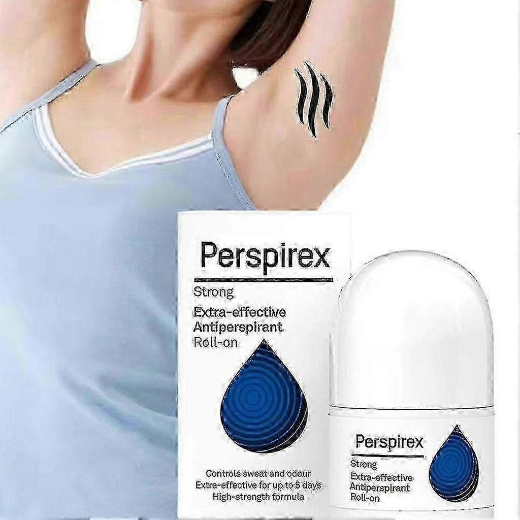 1-3X Perspirex Antiperspirant Roll-On Strong Comfort Original Control Sweat Outdoor