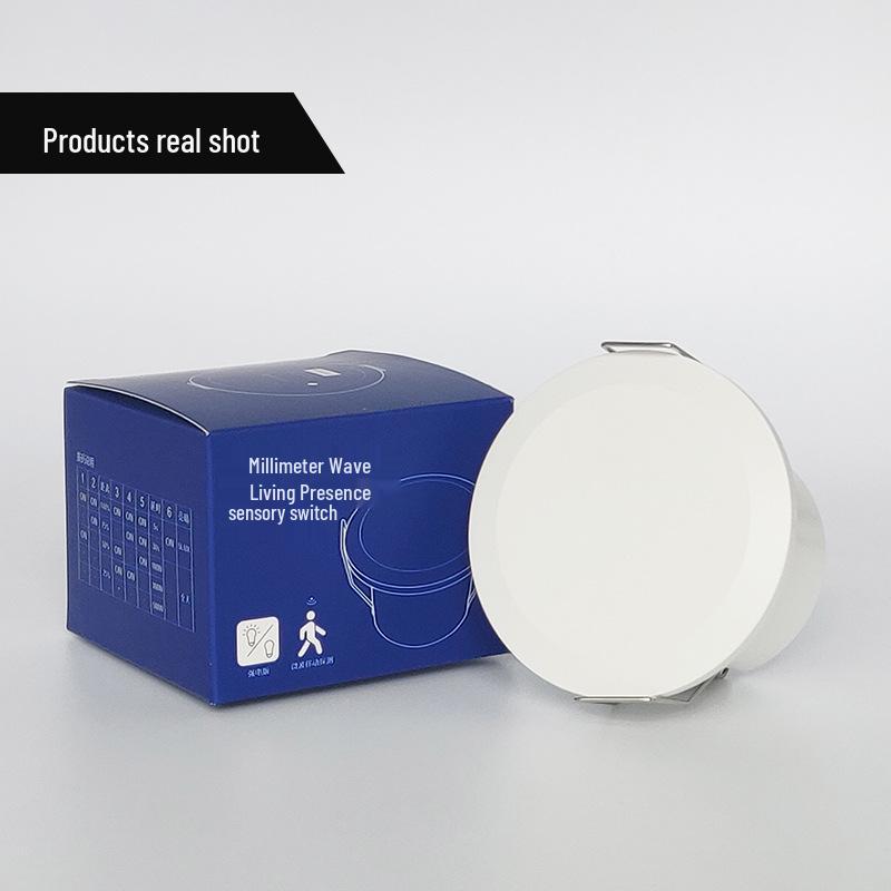 24GHz Millimeter Wave Human Body-Sensing Radar for Breath and Motion Detection, No Network Needed 24GHz Millimeter Wave Body Presence Sensing Switch