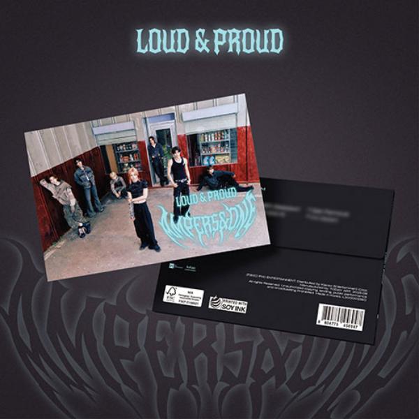 (POSTCARD VER.) AMPERS&ONE [LOUD & PROUD] 3rd MINI ALBUM