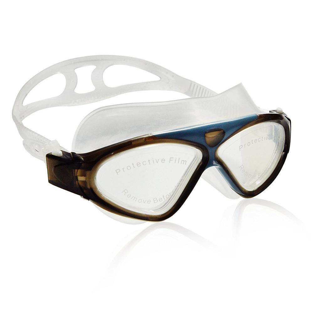 Large-frame Casual Swimming Goggles, Leak-proof, Anti-fog, Electroplated Swimming Goggles, Comfortable for Men and Women, Maister