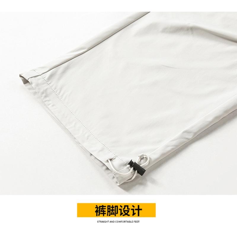 Men Casual Loose Straight Couple Style Cargo Paratrooper Long Pants
