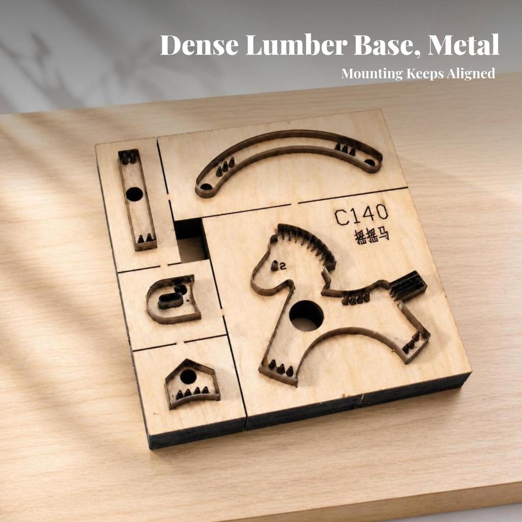 Rocking Horse Cutting Die | Sturdy, Shape Die, for Handmade Keychains