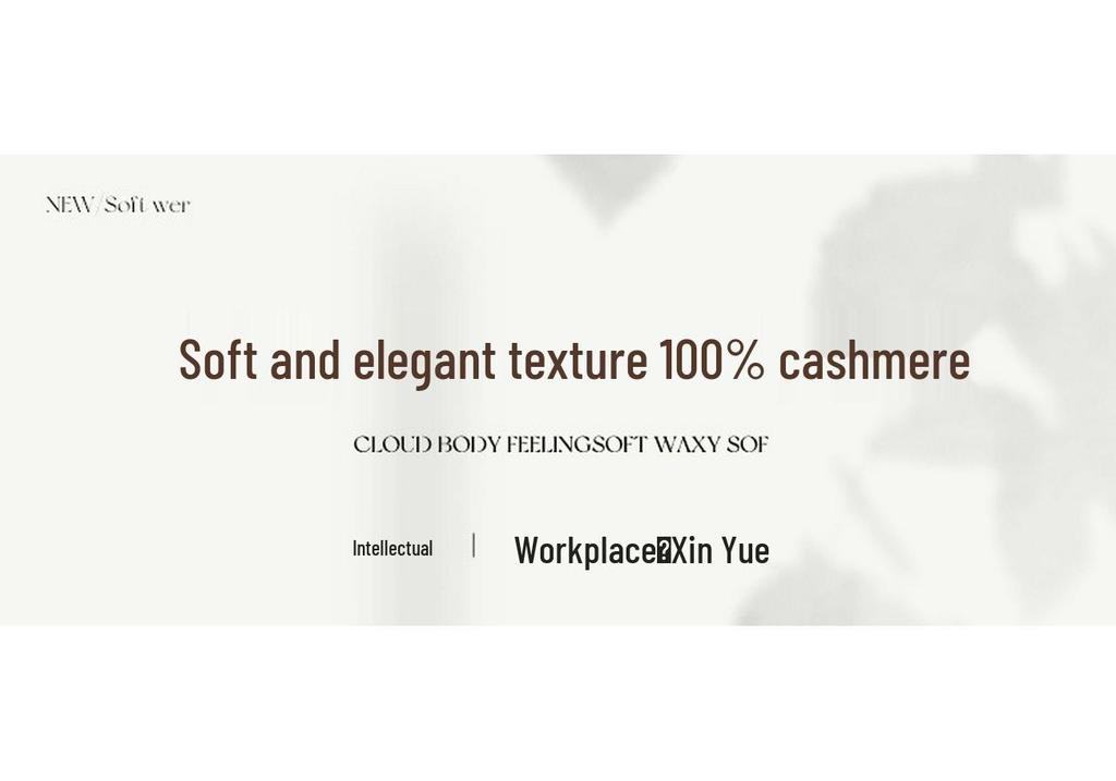 High-End Women's Cashmere Turtleneck Sweater: Versatile Autumn/Winter Knitwear