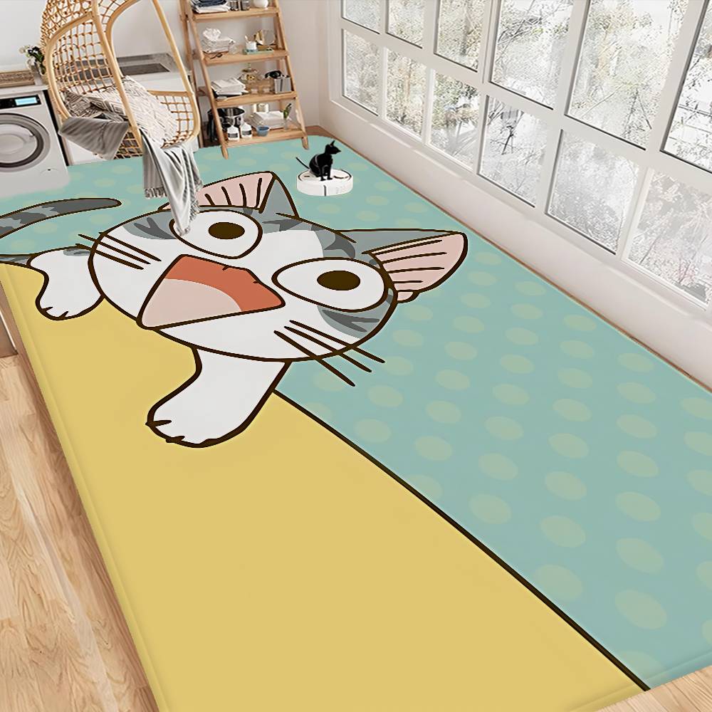 Popular Anime C-ChiS S-Sweet H-Home Room Mats Washable Non-Slip Living Room Sofa Chairs Area Mat Kitchen Alfombra