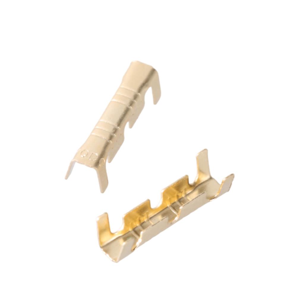 Upgrades Wire Connectors Cold Press Electric Wire Connectors Set Metal Wire Terminals for Electrical Repairs & Projects