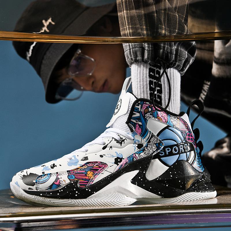 

Boys shoes summer boots new children s basketball shoes mesh boys sports shoes middle and older children s running shoes leather 36