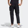 Knitted Sweatpants Men's Black Moderate Slim Fit Pants GP0941
