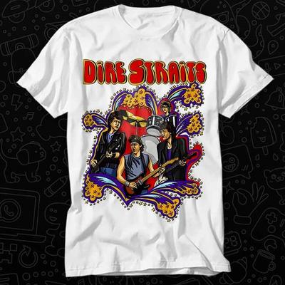 Dire Straits Hudba Punk Rock Tričko 333