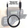 USB Programming Frequency Writing Cable for BAOJIE Mini Radio BJ 218 Radios Walkie Talkie
