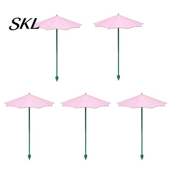 Plant Umbrella 10 Inch Diam Umbrella, Outdoor UV Protection Shade, Mini Parasol Provides Shade Patio Sunshade To ?Defend Plants from Blazing