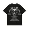 Jujutsu Kaisen Higuruma Rückenkunst Baumwoll-T-Shirt Hochwertige Streetwear Herrenbekleidung Auch Damenbekleidung 2026 Sommer Neues T-Shirt