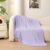 Summer Ice Silk Cooling Blanket Lightweight Breathable Multi-functional Thin Cooling Bed Blanket Solid Color For Home Hotel
