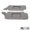Sun Visor Protector Cover Stylish Look Smoother Texture Sun Visor Cover PU Leather Sporty Look for  1994 To 2004