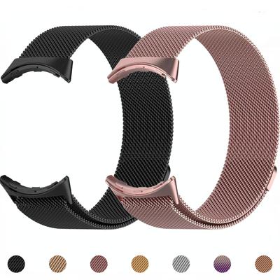Milanese Loop Strap for Google Pixel Watch 4 3 2 1 Metal Magnetic Replacement Bracelet Correa for Pixel Watch 4 3 41mm Watchband