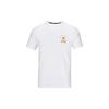 T Shirt Men's White With Gold Logo Small Logo adiCLTS21SJ-WG