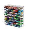SENUN Tomica Storage Miniature Car Large Holds Up To 56 8 Adjustable Tomica Storage Toy Interior Transparent Clear Miniature Car Storage Case, Case,