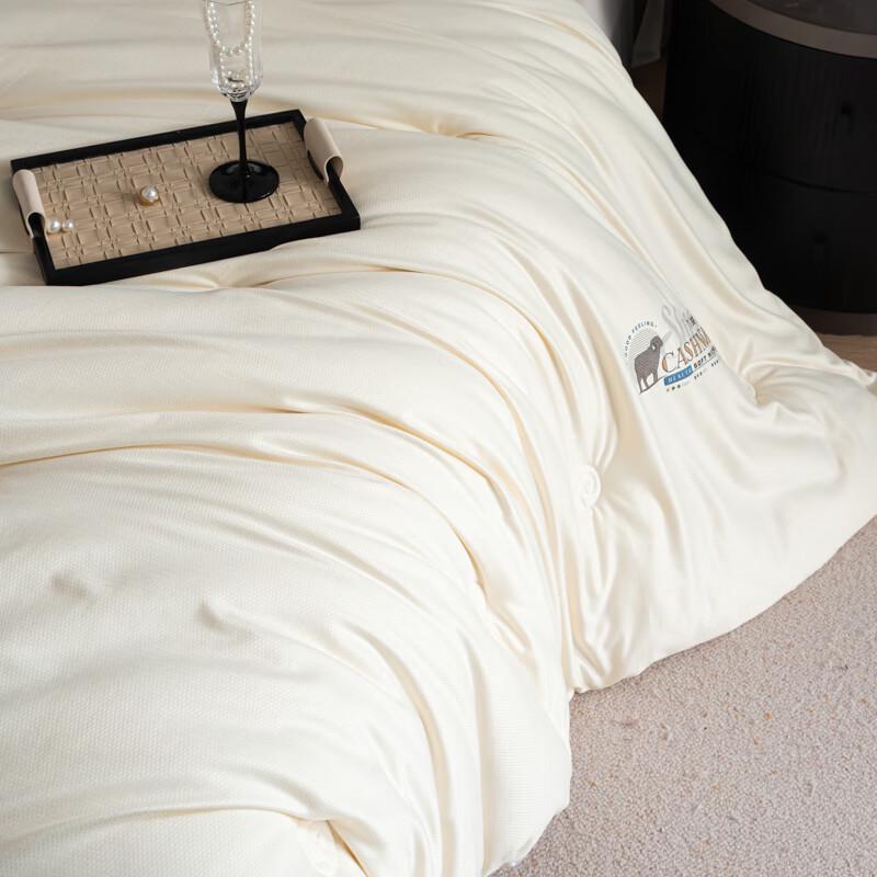 Jacquard Cashmere Soybean Blend Winter Quilt