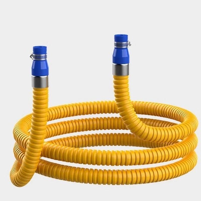 Leak Proof Natural Gas Pipe Stainless Steel Corrugated Gas Pipe Household Liquefied Water Heater Connecting Pipe