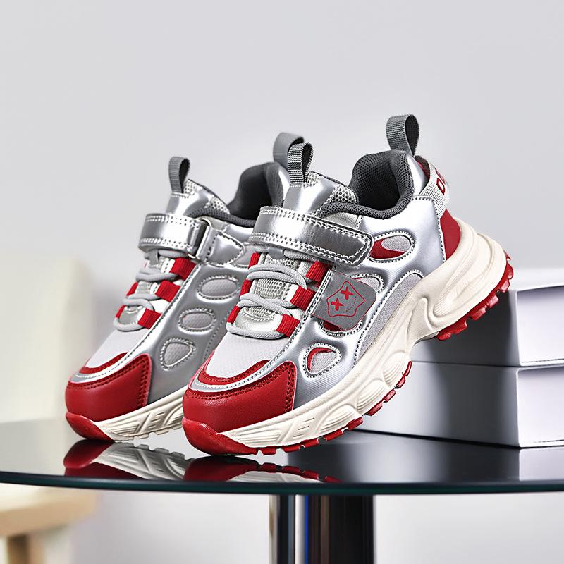 Children's Chunky Sneakers - Summer Breathable Mesh, Non-Slip Sports Shoes for Boys and Girls